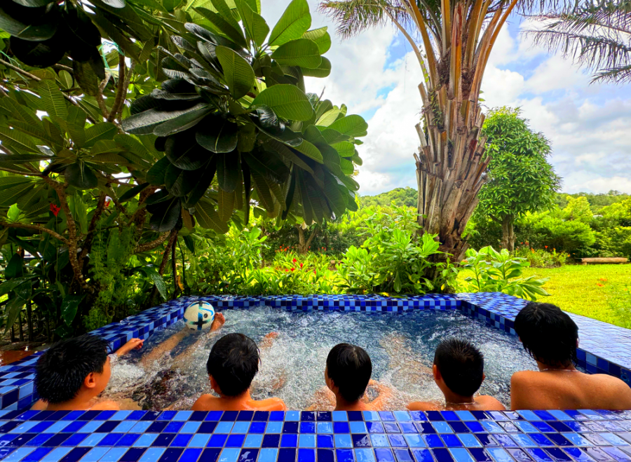 Thuê Villa Hồ Tràm Có Bể Sục – Ngâm Nước Thư Giãn