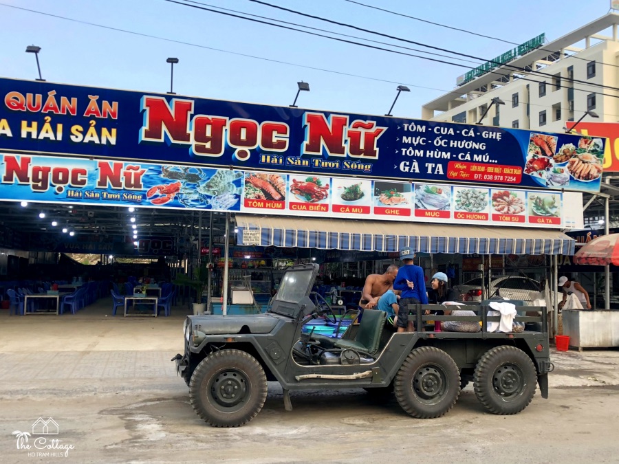 Hồ Tràm Seafood Market - The pride of the blue sea