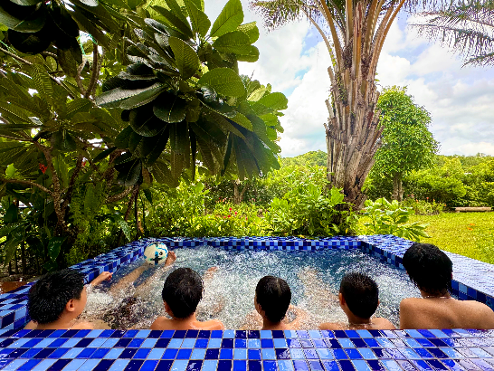 Thuê villa Hồ Tràm để tổ chức team building